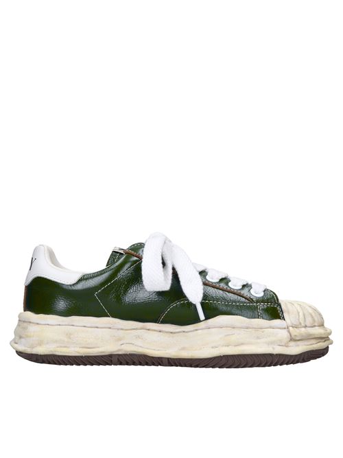Sneakers in pelle MAISON MIHARA YASUHIRO | A14FW736VERDE-BIANCO